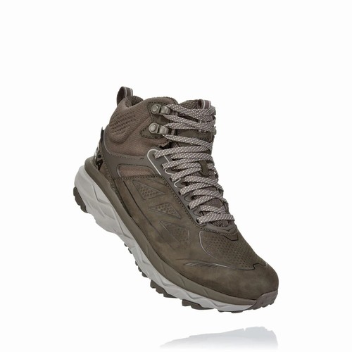 Hoka One One CHALLENGER MID GORE-TEX Hiking Shoes For Women India Grey IN-7935